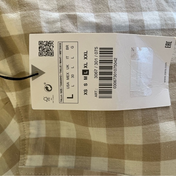 Gingham Mini Dress - Picture 2 of 3